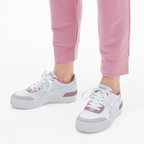 Zapatillas mujer Puma CARINA LIFT PEARL blanco rosa talla 41 | Puber Sports. Tu tienda de deportes y moda deportiva.