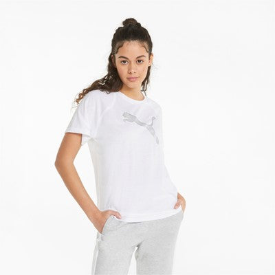 Ambientalista seno álbum de recortes Camiseta mujer PUMA EVOSTRIPE TEE 847070 02 blanco | Puber Sports. Tu  tienda de deportes y moda deportiva.