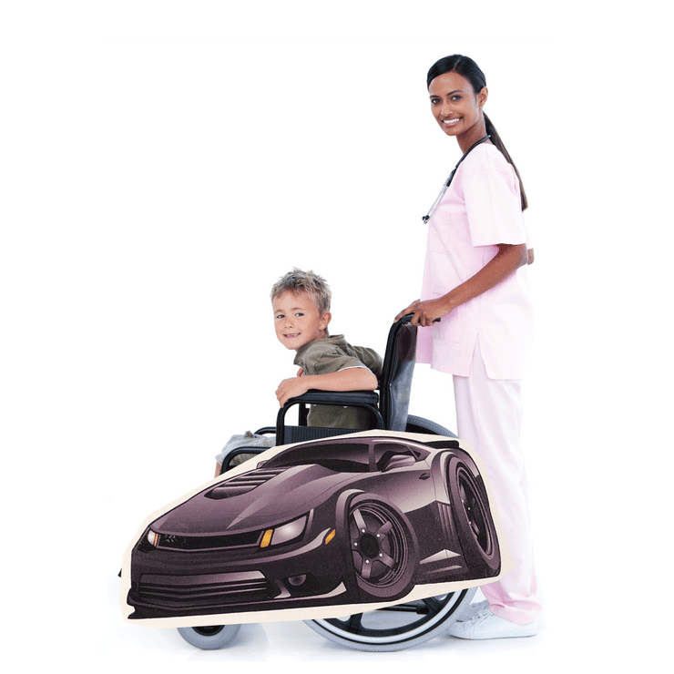 Muscle Car (Batman Car Look Alike) Wheelchair Costume Child's – Rolling  Buddies