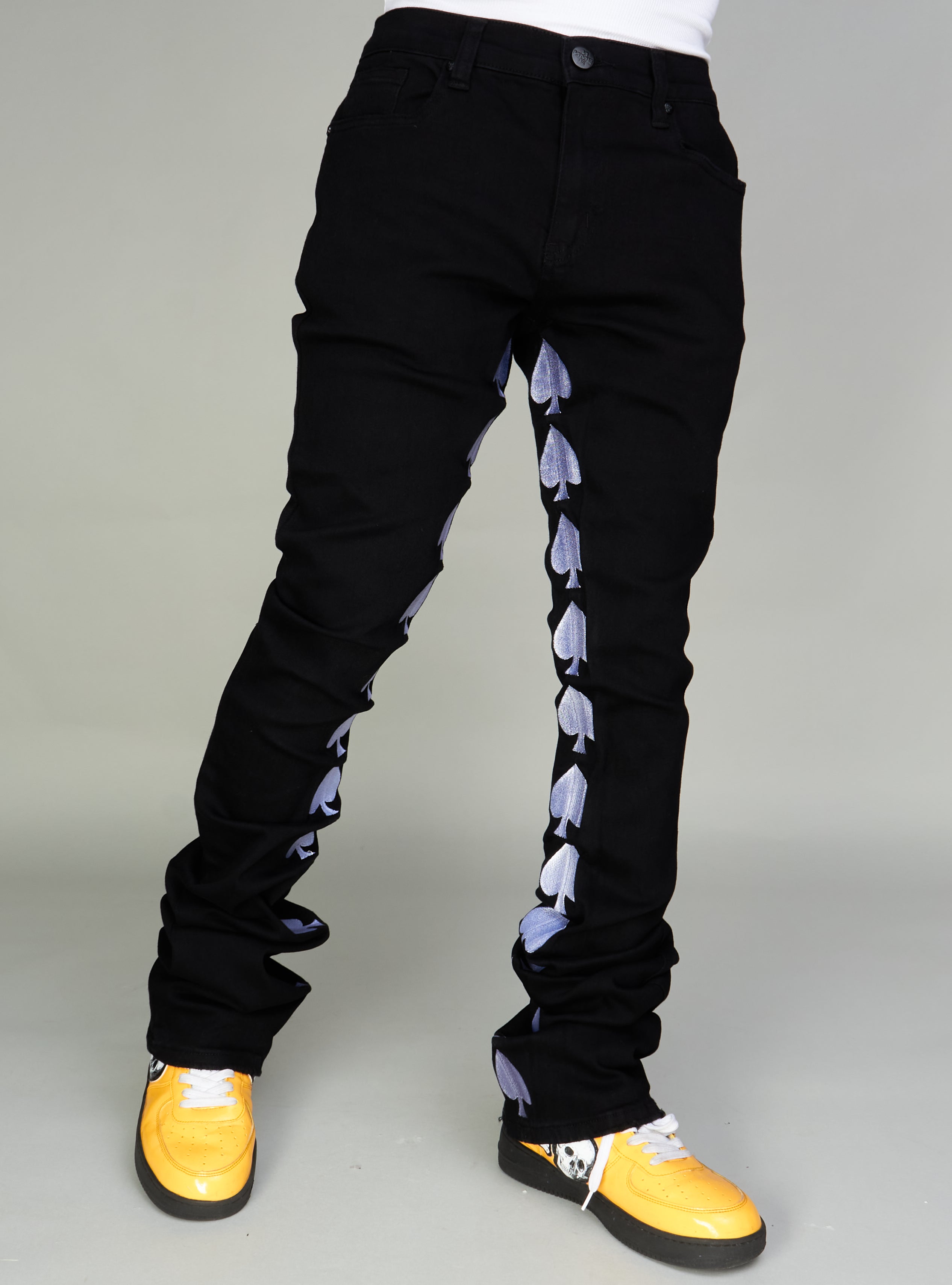 NME NYC Jeans - Pryor - Stacked Black And White - 501 - NME Brand product image