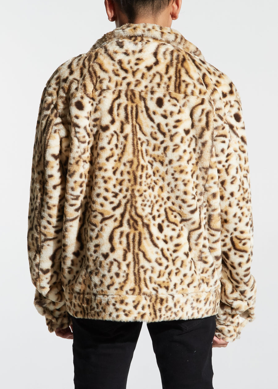 Rapture Leopard Overcoat (Light Brown) – Lifted Anchors