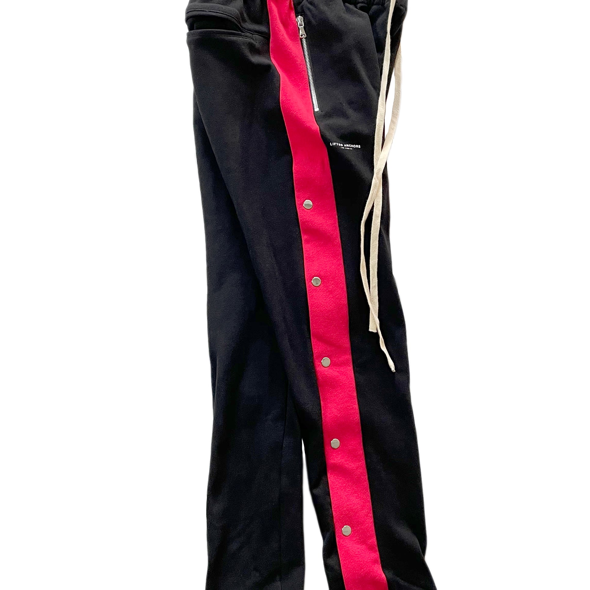 Black And Red Track Pants