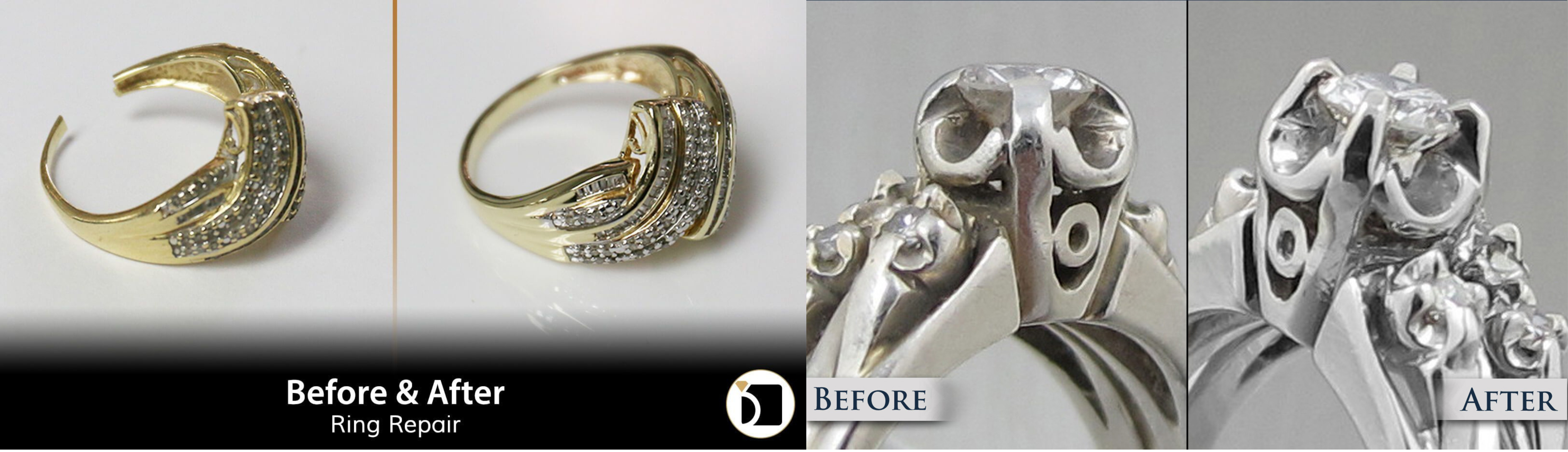 Before and After Jewelry Repairs