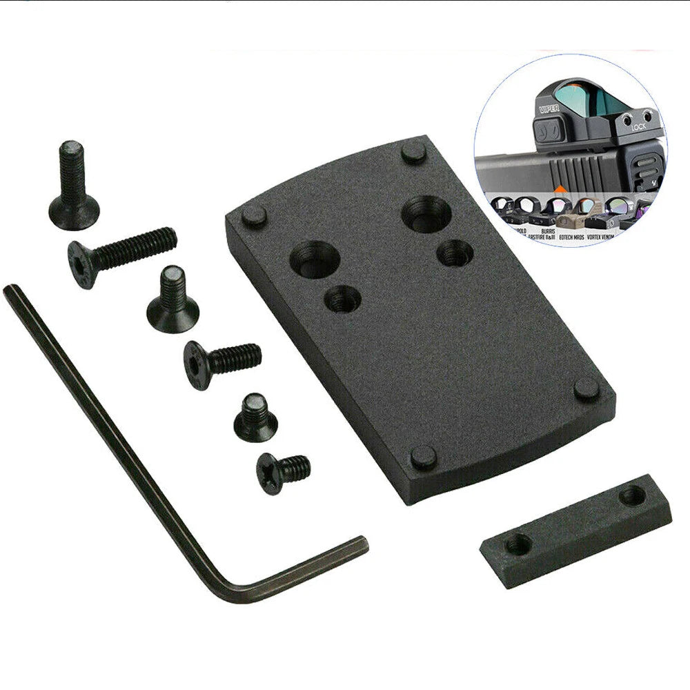 STONESKY Pistol Mount Plate Base Red Dot Sight For Taurus/Glock 17 19 22 23 26 27 night vision scope