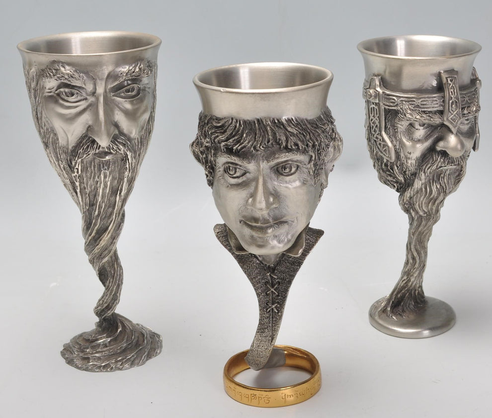 Royal Selangor Lord of the rings pewter goblets – BG Gear Co