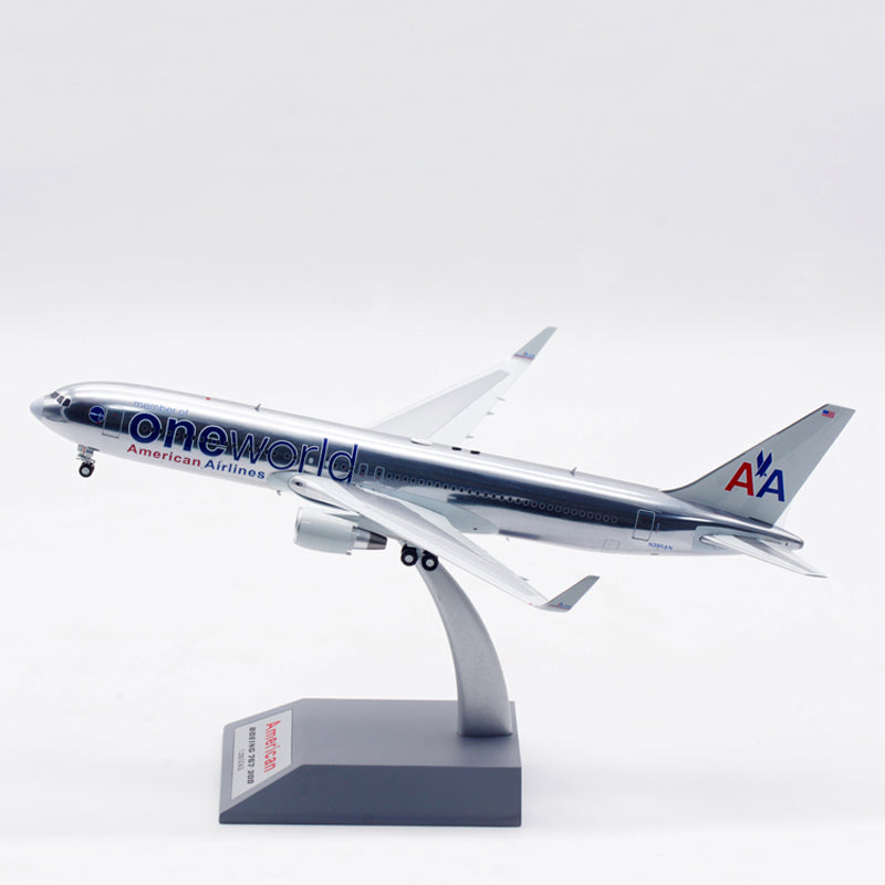 1:200 InFlight200 American Airlines B767-300 N395AN "One World" Diecast Aircraft Model With Stand