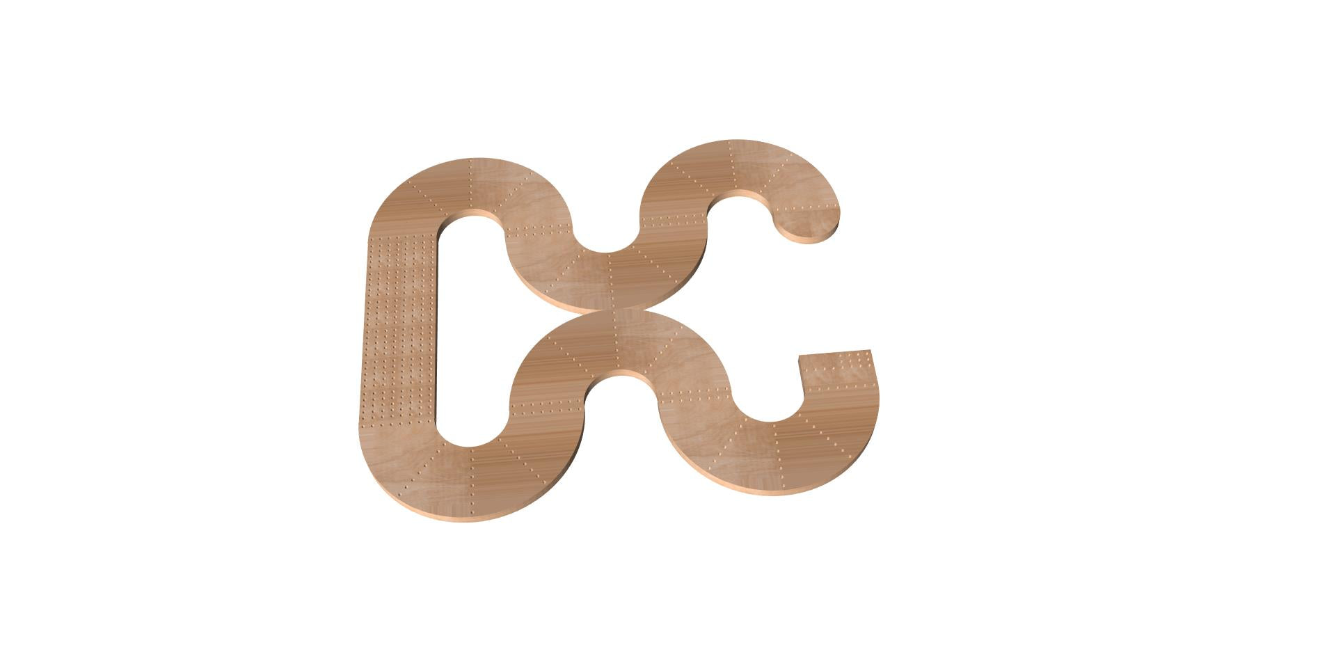 39-2 Cribbage Board Pattern / Template SVG DXF PDF AI LIGHTBURN
