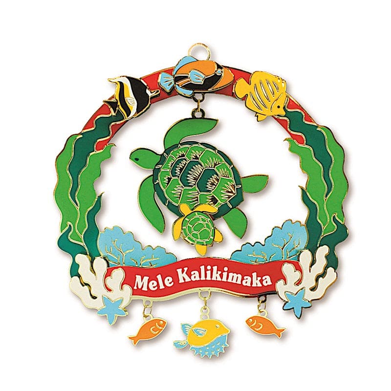 MELE SEA LIFE METAL DIE-CUT COLLECTIBLE ORNAMENT - 13226