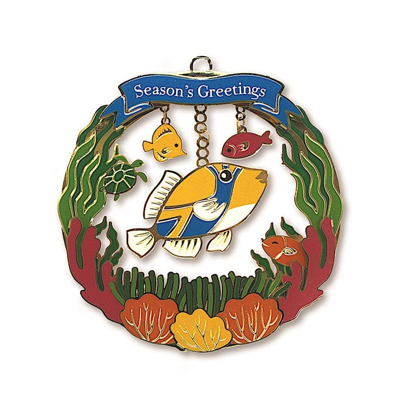 HUMU'S GREETINGS METAL DIE-CUT COLLECTIBLE ORNAMENT - 16009