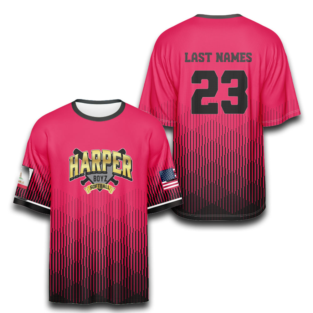 Faded Lines – Custom Jersey