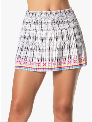 Obscuro Smocked Tennis Skirt - The Swank Company