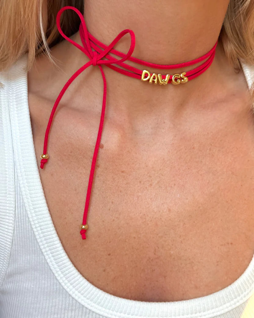 Team Spirit Wrap Necklace