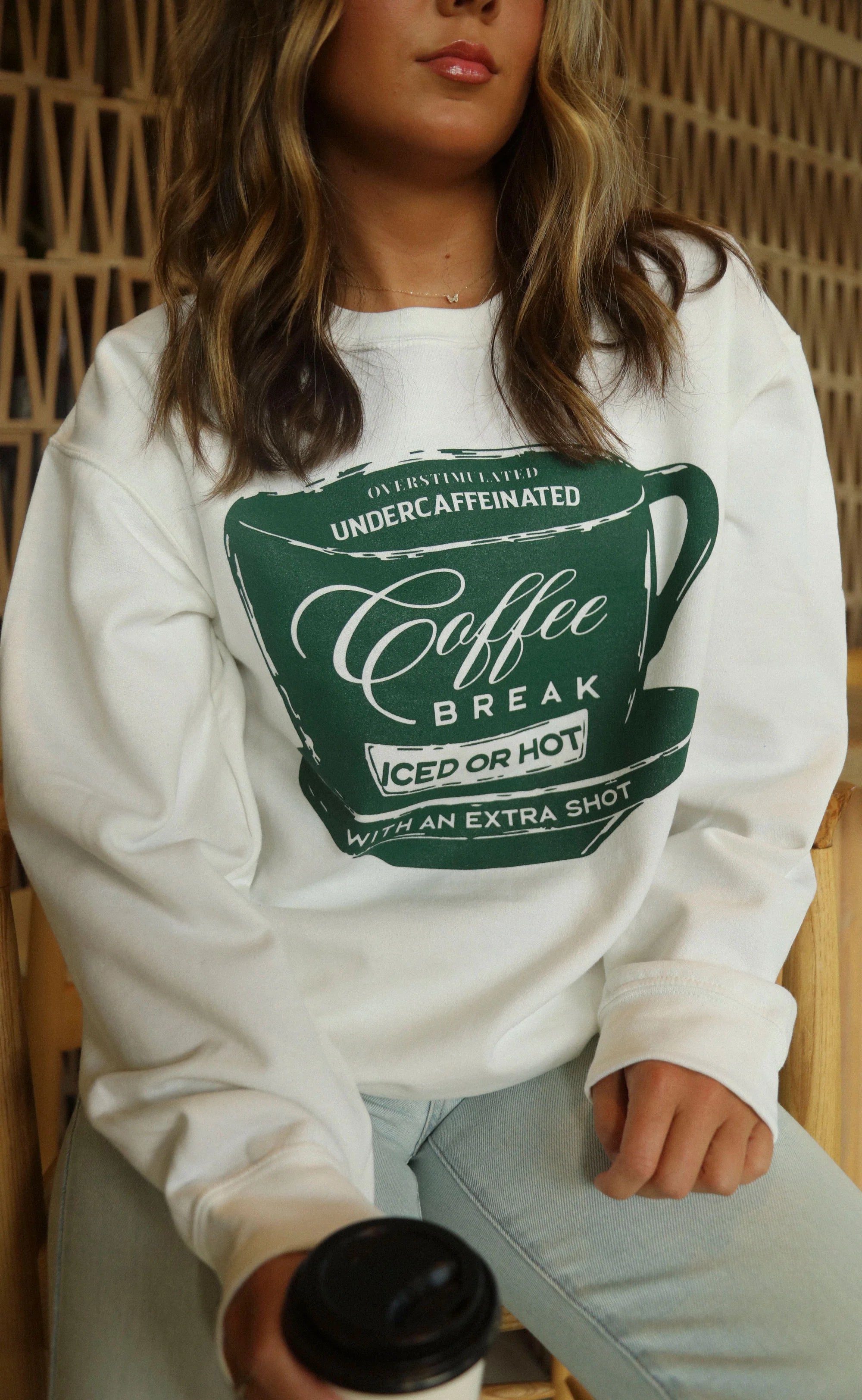 Coffee Break Sweatshirt