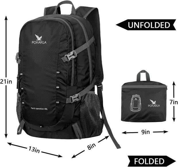 Ultra Lightweight Foldable Backpack,small Hiking Rucksack,durable