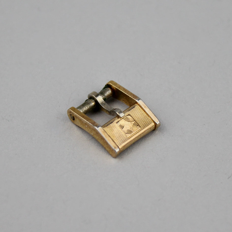 Image of Gold plated Zenith buckle 8 mm