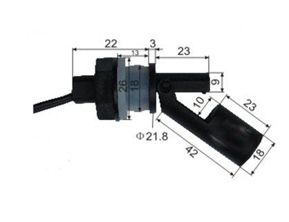 Level float switch, Drinking fountains, water heaters, solar energy, air conditioners, humidifiers, water, bathroom equipment, vending machines, tanks, chemical liquid level control, automotive, industrial equipment, agricultural equipment, household appliances widespread application prospect.