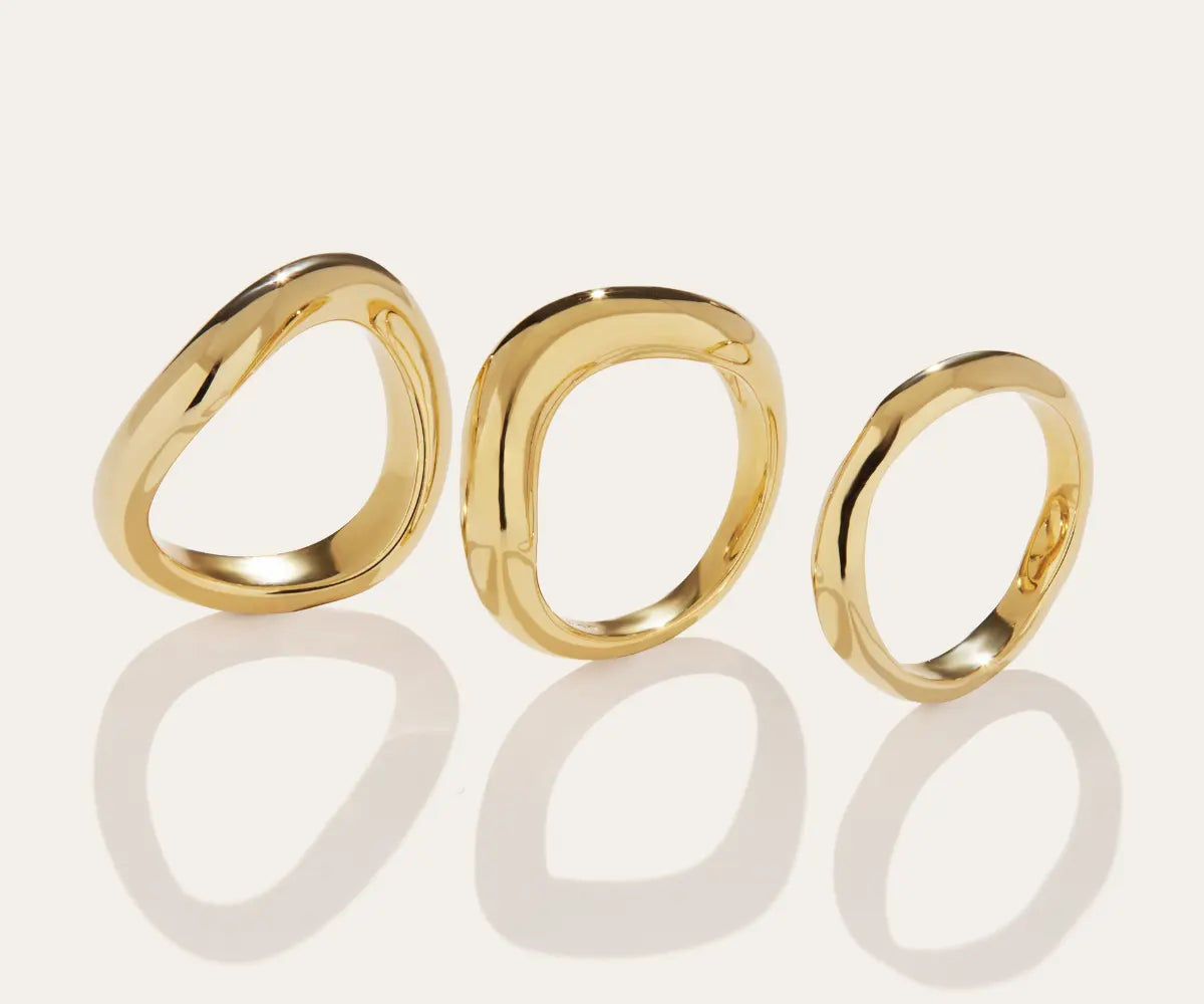 kyma sculptural rings