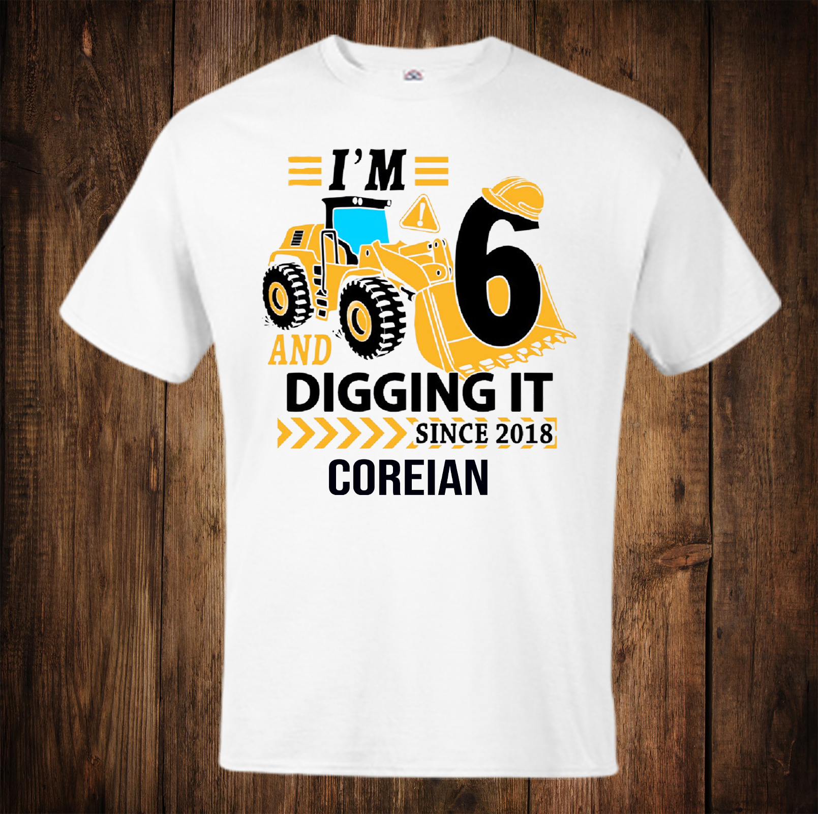 Coreian Digging It Birthday Shirt