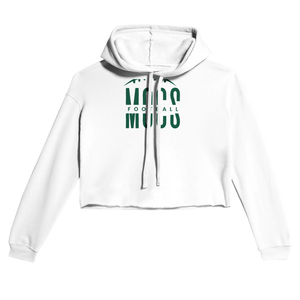 MOCS Football Women's Cropped Hoodie | Jacksonville Athletic Academy Fan Apparel - Jacksonville Athletic Academy Team Shop