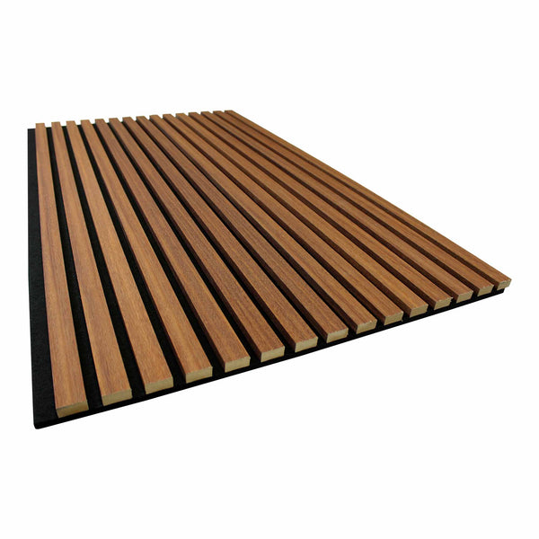 Antique Maple Acoustic Slat Wood Paneling for Soundproofing Walls