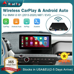 Wireless CarPlay for BMW i3 I01 NBT,EVO System 2013-2020, with Android - Shopping While Drunk