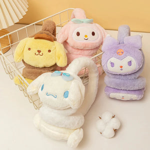 Sanrio Kuromi Soft Plush Warmer Earmuff Cinnamoroll Melody Cute - Shopping While Drunk