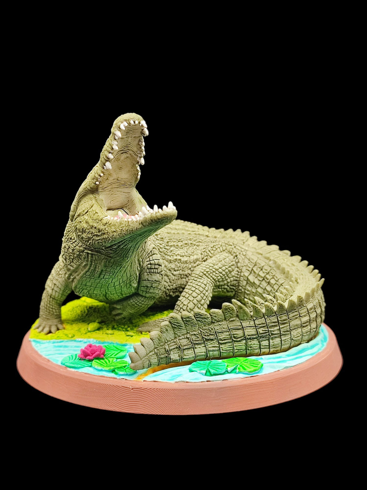 Crocodile Statuette