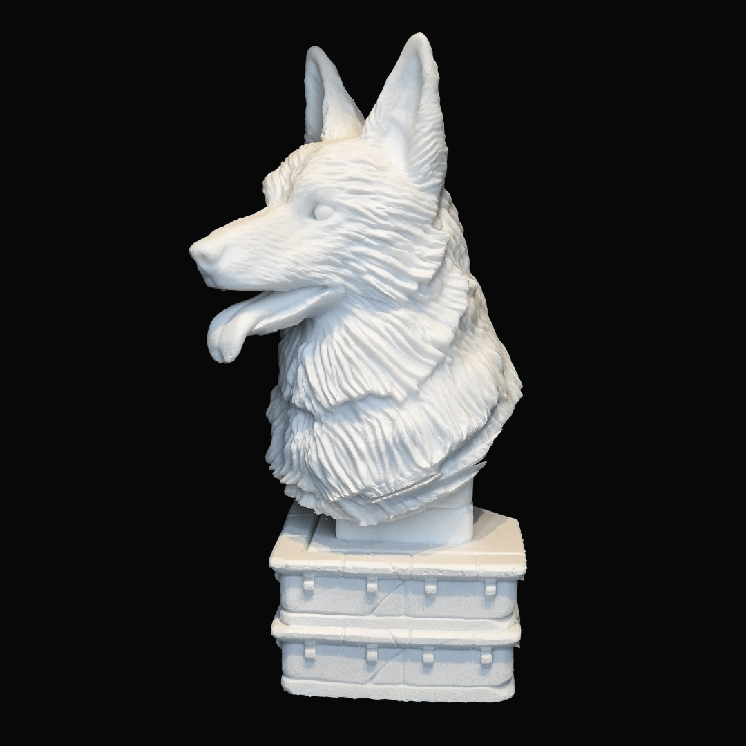 German Shepherd Urn