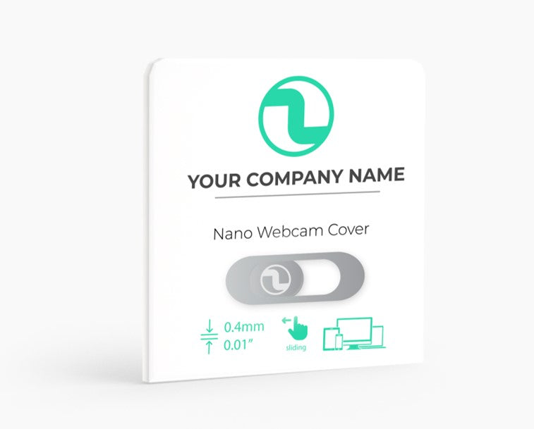 cache webcam personnalise logo entreprise nano ultrafin monkeywi