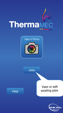 Thermafy user guide, how to view jobs