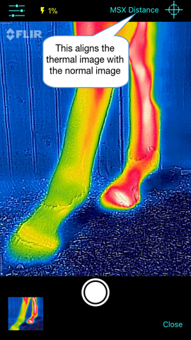 Thermafy user guide, how to a line camera lens