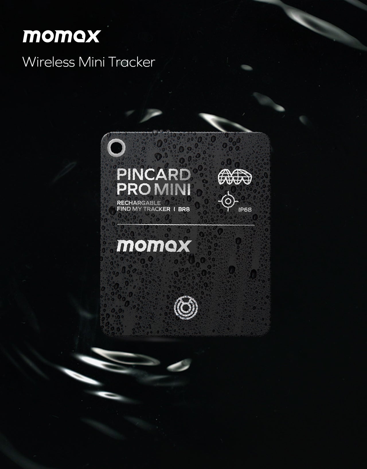 PinCard Pro Mini 可充電全球定位器