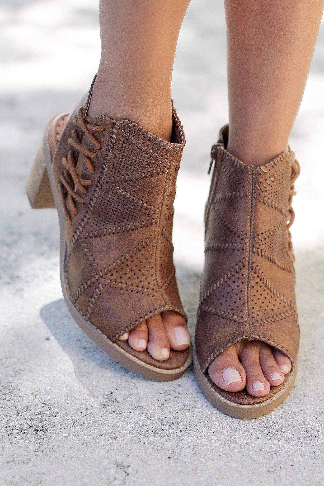Tracy Tan Booties | Tan Booties | Online Boutiques – Saved by the Dress