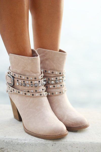 Alpha Cream Booties | Cream Boots | Ladies Boots – Saved by the Dress