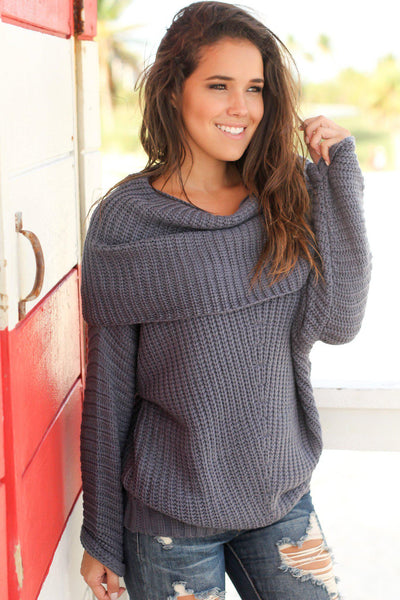 Couture tracksuit dark gray cardigan sweater pattern tutorial