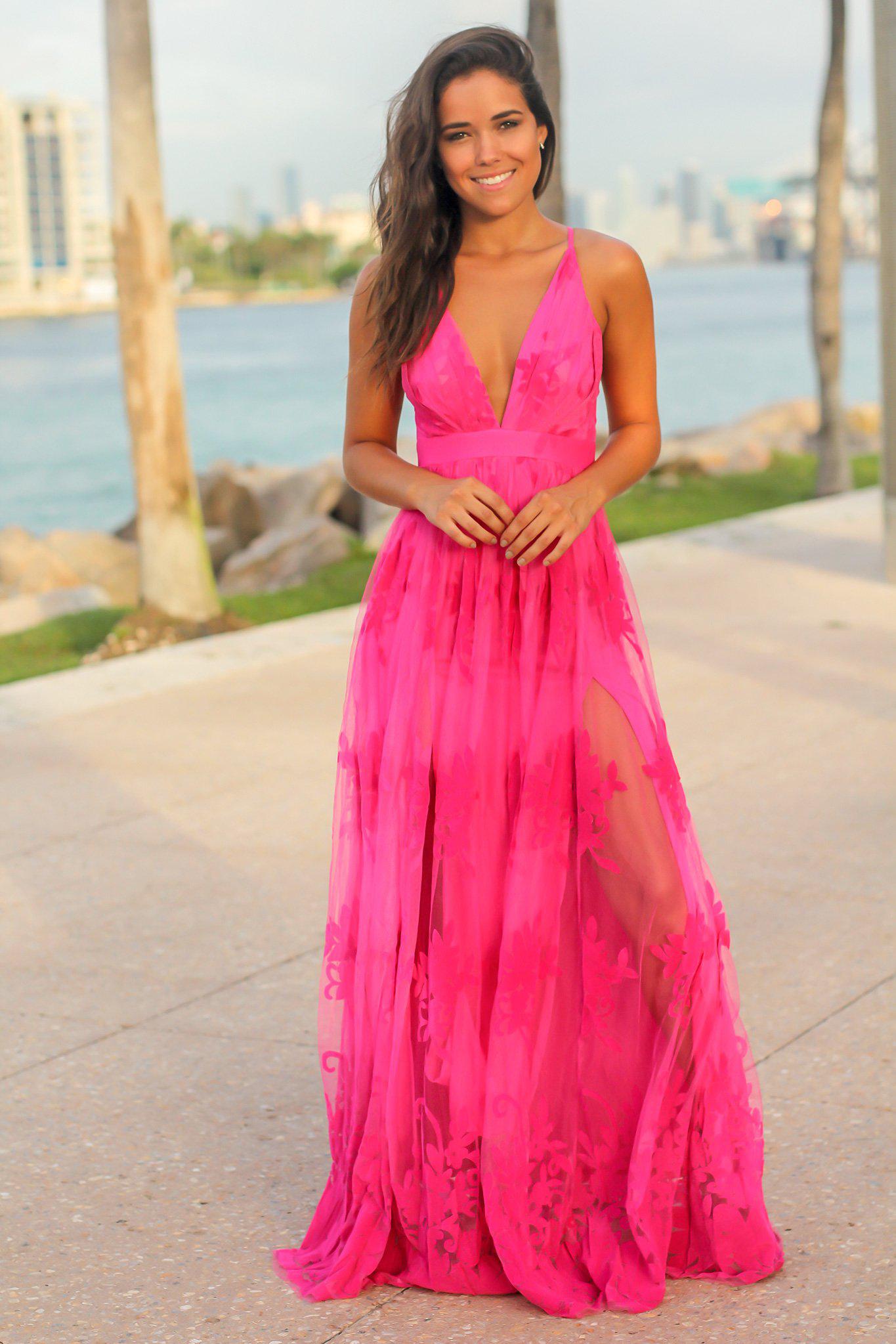 fuschia maxi