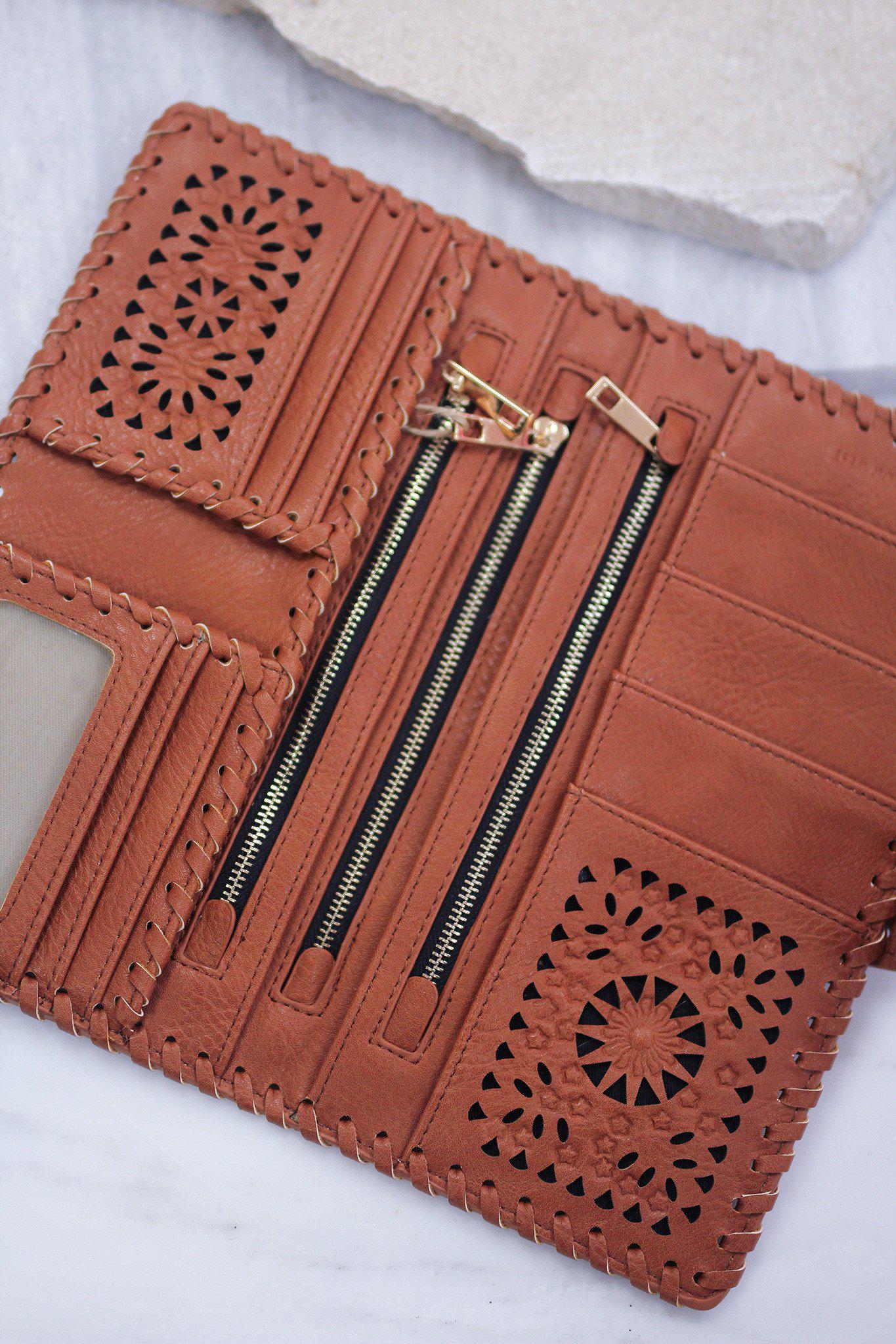 Tan Clutch Wallet | Online Boutique | Accessories – Saved by the Dress