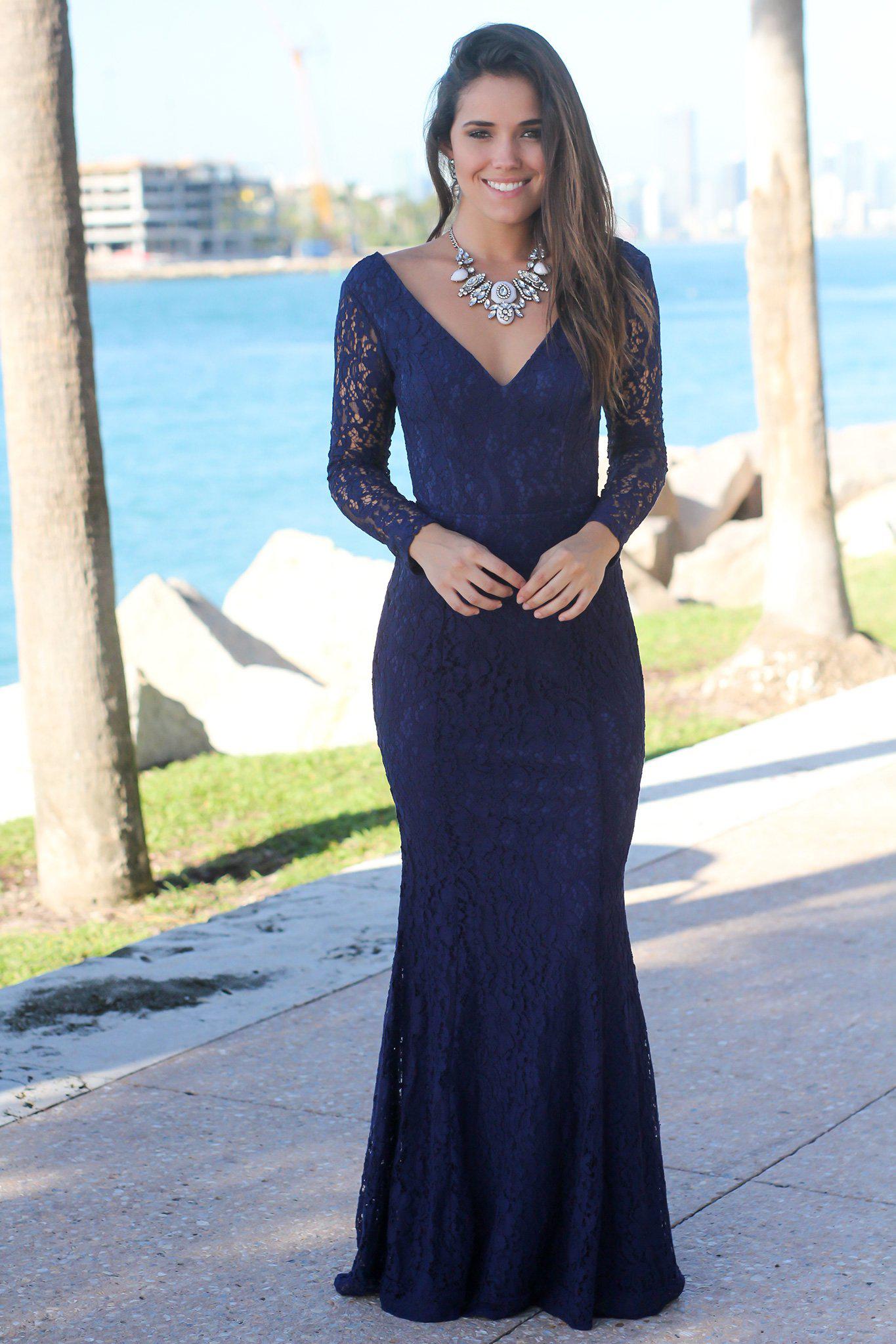 mermaid style maxi dress