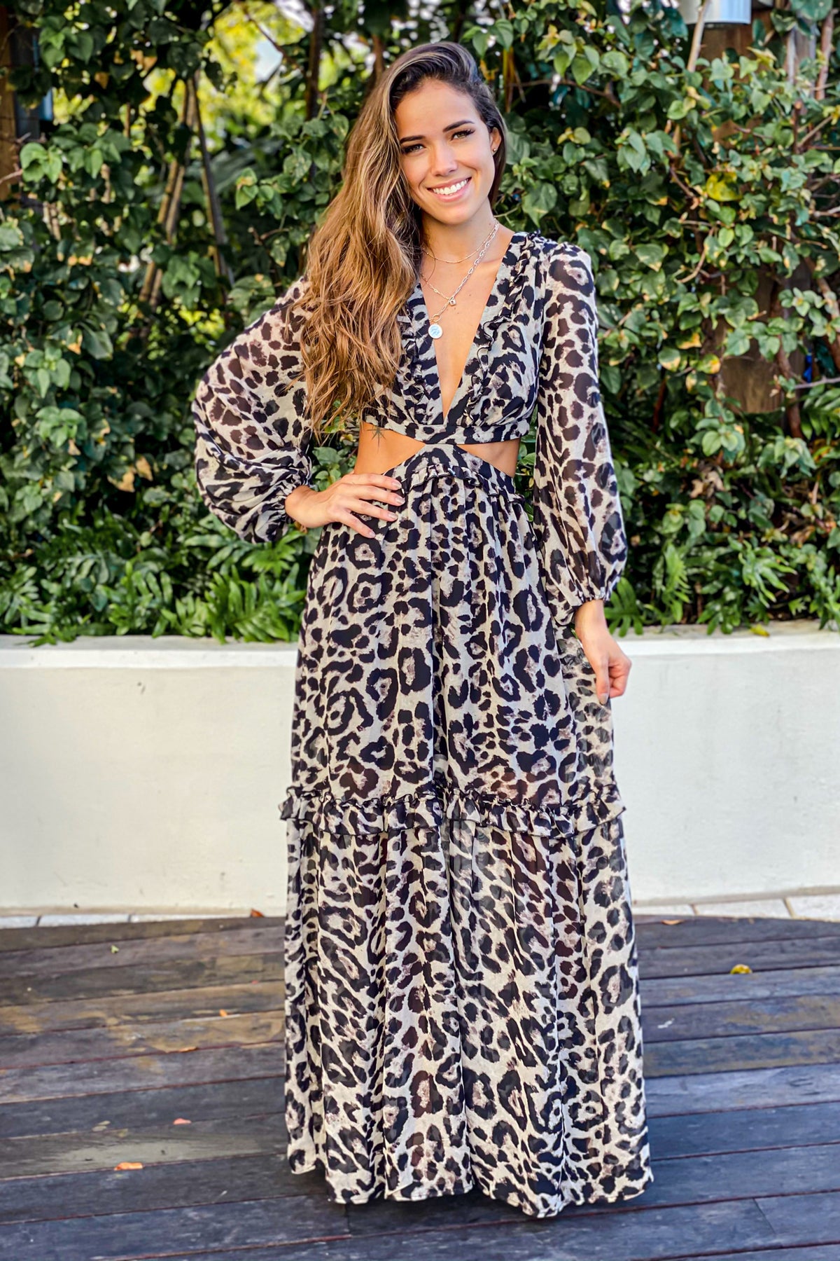 Leopard Maxi Dress | Vacation Maxi Dress – Saved by the Dress