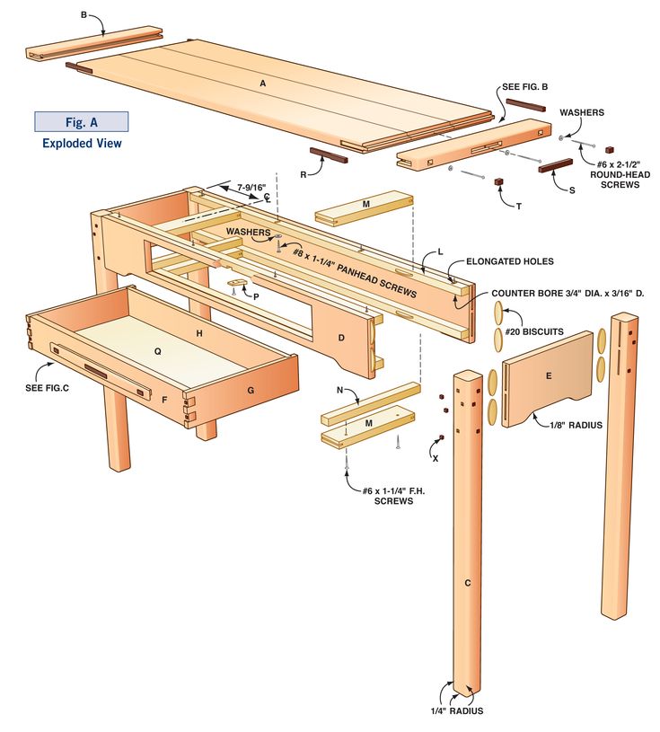 Exploded-View-Side-Table