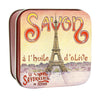 La Savonnerie de Nyons Square Tin Eiffel Tower 100g/3.52oz
