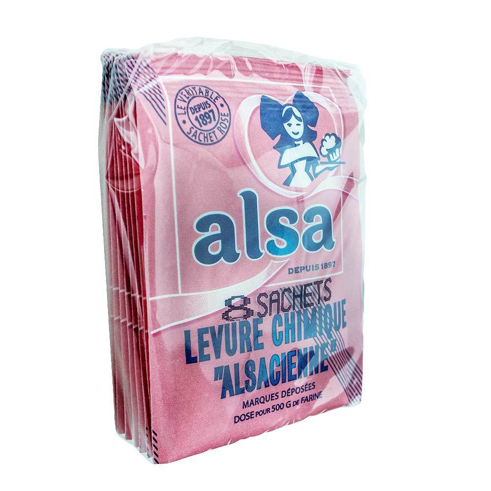 Alsa French Baking Powder Levure Chimique Alsacienne 500g X 8 Sachets for  sale online