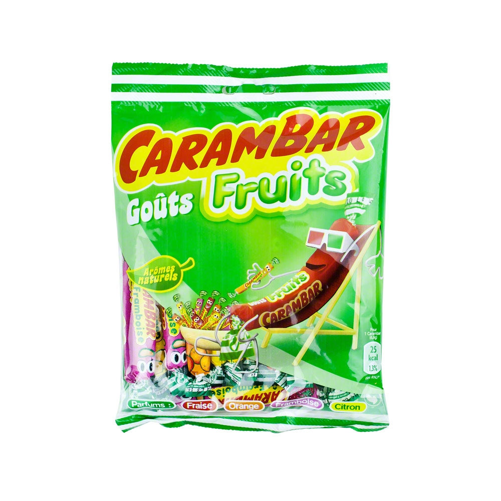 French Carambar Caramel Candy — 6.34 oz 180g