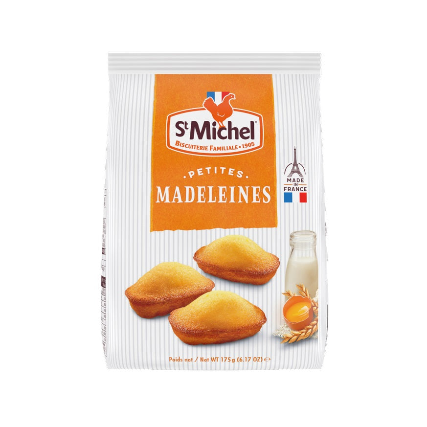 Petites madeleines aux oeufs BIO, St Michel (400 g)