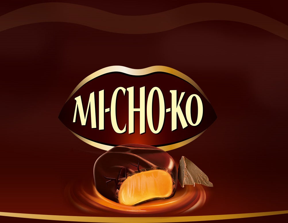 Michoko dark chocolate & toffee sweets