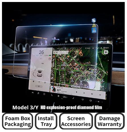 Center Control Screen Protector