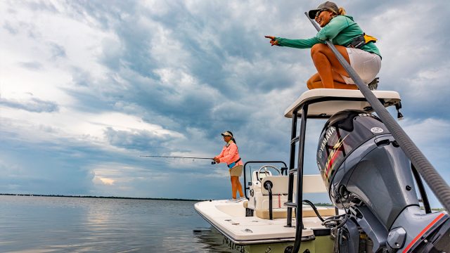 VMAX on a fishing boat