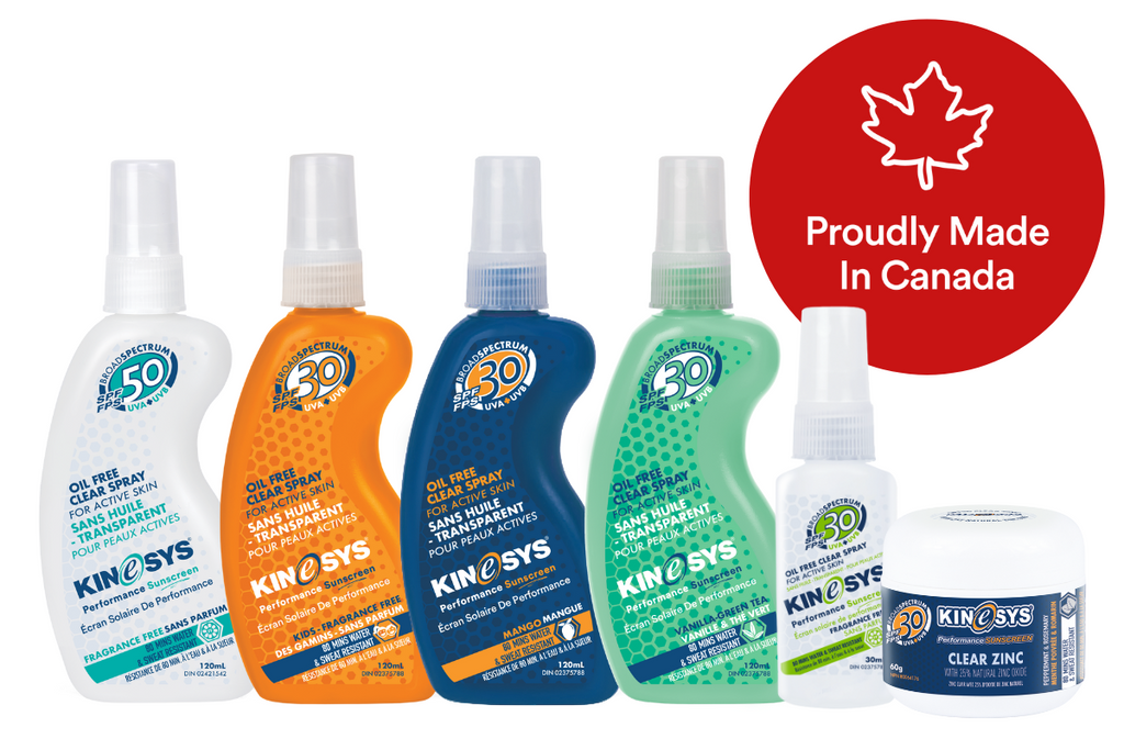 KINeSYS Active Sunscreen Range