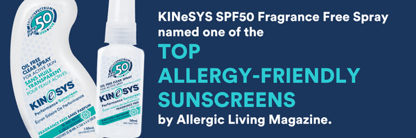 KINeSYS SPF 50 Spray Top Allergy Friendly Sunscreen