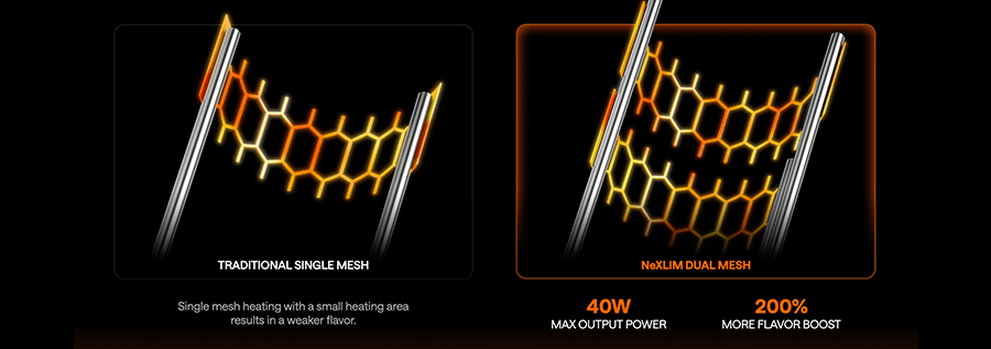 Oxva Nexlim Pod Vape Kit - Nexlim Dual Mesh Coil Pods